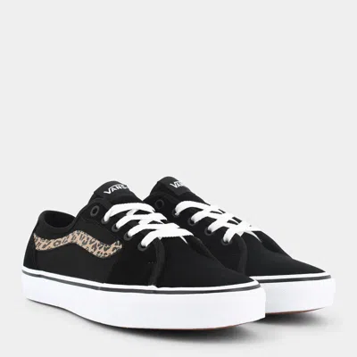 Vans Filmore Decon Vn0a45nma3c Black Leopard Canvas Skateboard Shoes