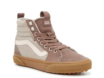 Vans Filmore Hightop Sneaker In Brown