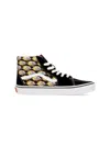 Vans "flame Logo Repeat" Sneaker In Black