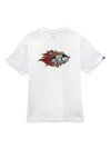 Vans "flame" Logo T-shirt In White