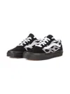 Vans Flame Trainers In Black
