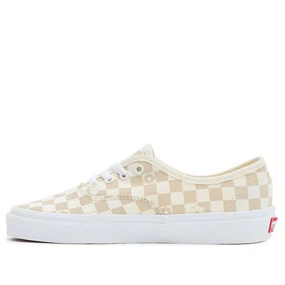 Vans Floral Check Authentic 'beige White'