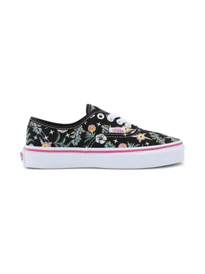 Vans Kids' Floral Trainers In Black