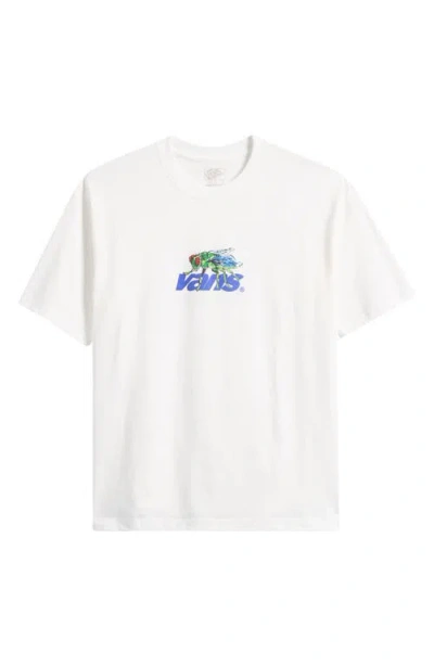 Vans Fly Logo Graphic T-shirt In White