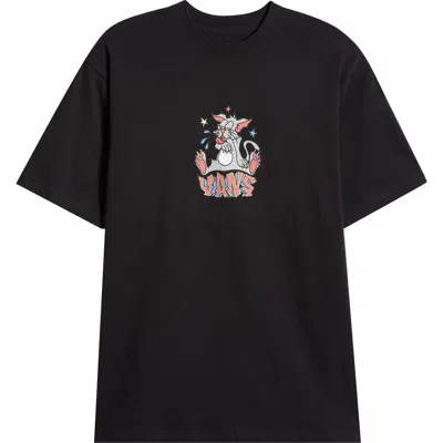 Vans Frizz Graphic T-shirt In Black