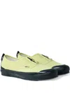 Vans Front-zip Round-toe Sneakers In Green