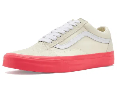 Vans Fu Old Skool Shoes Sidewall Crimson : In Neutral