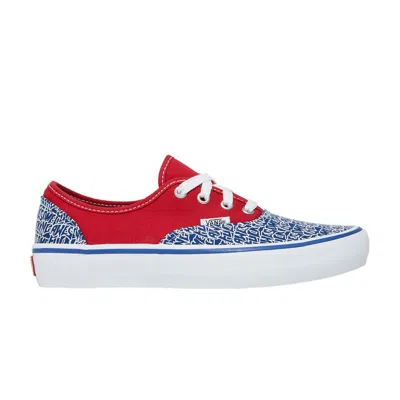 Pre-owned Vans Fucking Awesome X Authentic C Pro 'red Blue' | Men's Size 6