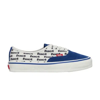 Pre-owned Vans Fuct X Slam Jam X Authentic Reissue 44 Lx 'blue Marshmallow'