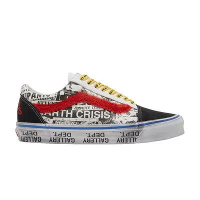 Pre-owned Vans Gallery Dept. X Og Old Skool Lx 'good Luck' In Black