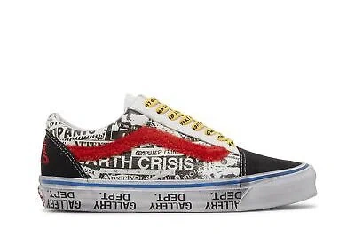 Pre-owned Vans Gallery Dept. X Og Old Skool Lx 'good Luck' Vn0a4p3xbmw In Black/true White