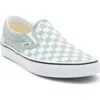 Vans Classic Slip-on Sneakers Color Theory Checkerboard Grey In Gray