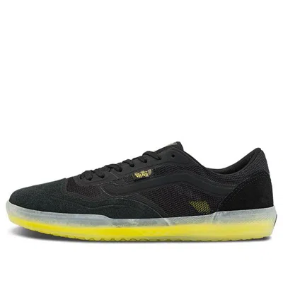 Vans General Skate Shoes 'black Yellow' In Multi