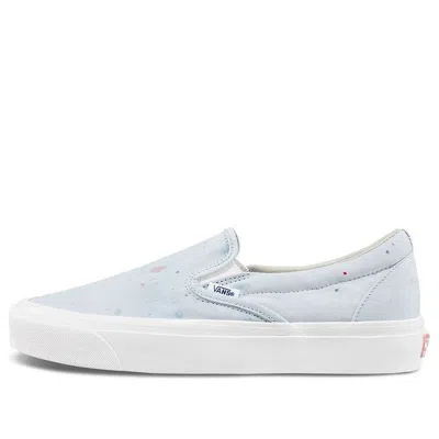 Vans Geoff Mcfetridge X  Unisex Vault Og Lx Slip-on Shoes White