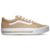 Vans Girls  Old Skool Platform In Khaki/white