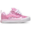Vans Little Kids' Knu Skool Casual Shoes In Dark Pink/white