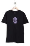 Vans Globetrodding Logo Graphic T-shirt In Black