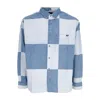 Vans Gomez Men's Long Sleeve Shirt Denim L/s Woven Vintage Indigo In Vintage Indigo