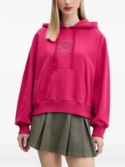 Vans Graphic Hoodie In Pink