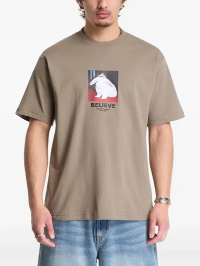 Vans Graphic-print T-shirt In Brown