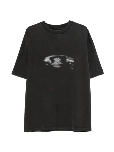 Vans Graphic-print T-shirt In Black