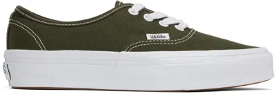 VANS GREEN AUTHENTIC REISSUE 44 SNEAKERS