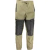 Vans Green Polyester Pant In Black