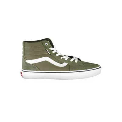 Vans Sk8-hi Side-stripe Sneakers In Green