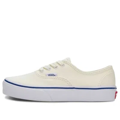 Vans (gs)  Authentic Skate Shoes 'white Blue' In Neutral