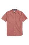 Vans Guilder Iv Woven Shirt In Pink