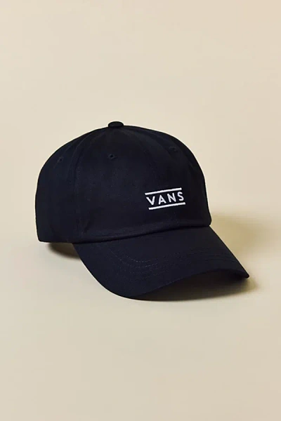 Vans Half Box Logo Hat In Black, Men's At Urban Outfitters