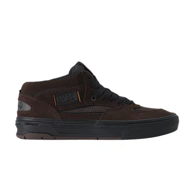 Pre-owned Vans Half Cab Wafflecup 'translucent Sidewall Black Blue' | Brown | Men's Size 9