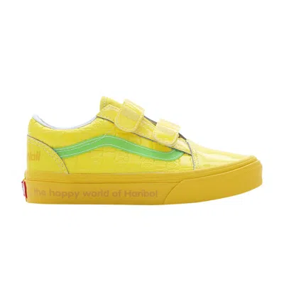 Pre-owned Vans Haribo X Old Skool V Kids 'goldbears' | Yellow | Kid's Size 3
