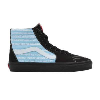 Pre-owned Vans Haribo X Sk8-hi 'catchphrase Print' In Blue