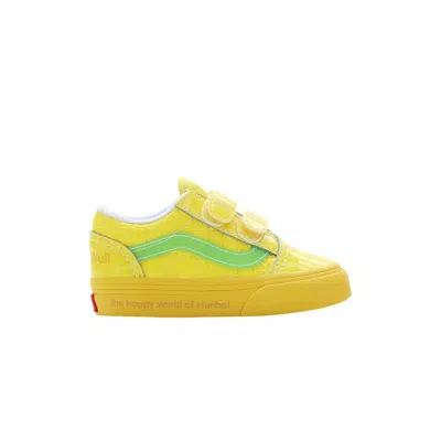 Pre-owned Vans Haribo X  Old Skool V Toddler 'goldbears' | Yellow | Infant Size 5.5