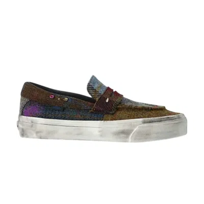 Pre-owned Vans Harris Tweed X  Lx Loafer 53 Loafers'multi-color' | Men's Size 7.5 In Multicolor