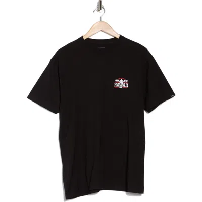 Vans Hawaii Aloha Short Sleeve T-shirt In Black