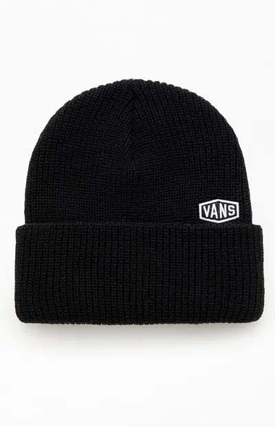 Vans Hex Patch Cuffed Beanie In Black