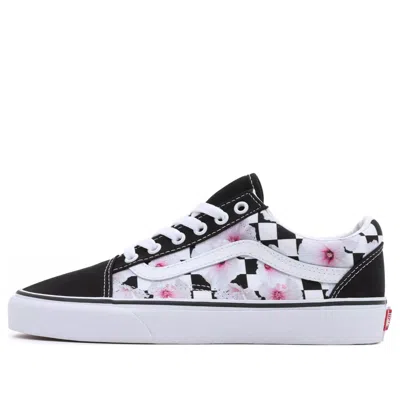 Vans Hibiscus Check Old Skool 'black' In Multi