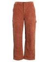 Vans High Road Groundwork Cord Pant Woman Pants Rust Size 29 Cotton In Red