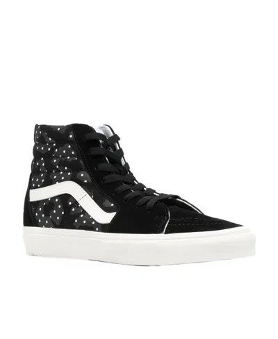 Vans High-top Lace-up Sneakers In Black