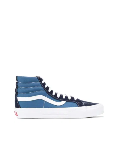 Vans High-top Skate Shoes In Blue