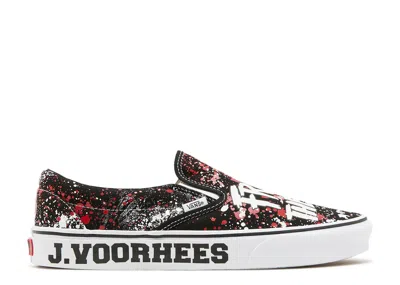 Vans House Of Terror X  Classic Slip-on 'friday The 13th' In Black
