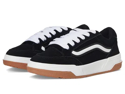 Vans Hylane (big Kid) Kid's Shoes Black/white/gum : 4.5 Big Kid M, Suede In Animal Print