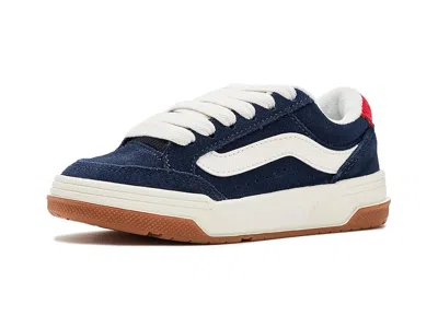 Vans Hylane (little Kid/big Kid) Kid's Shoes Navy/red : 2 Little Kid M, Canvas In Blue