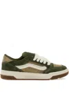 Vans Hylane Suede Panelled Sneakers In Green