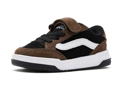 Vans Hylane V (infant/toddler) Kids Shoes Skater Grey/black : 5 Toddler M, Leather