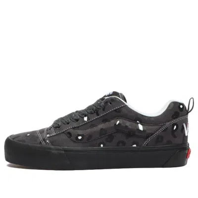 Vans Imran Potato X Knu-skool Vr3 Lx 'leopard - Asphalt' In Black