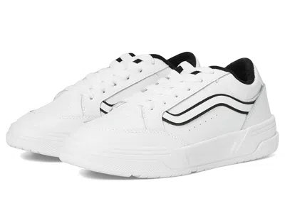 Vans J Hylane (big Kid) Kids Shoes White/black : 4 Big Kid M, Cotton/lace/leather