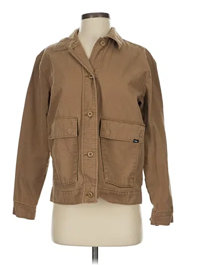 Pre-owned Vans Jacket In Brown